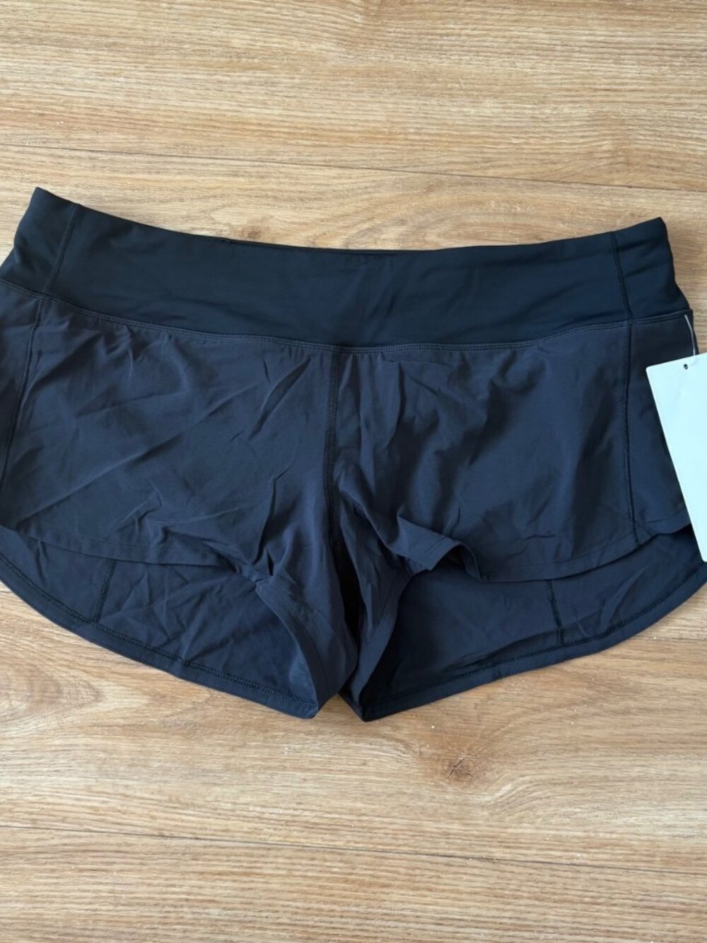 Lululemon Athletic Speed Up LR Shorts 2.5” Lined Black NWT Women’s Size 10
